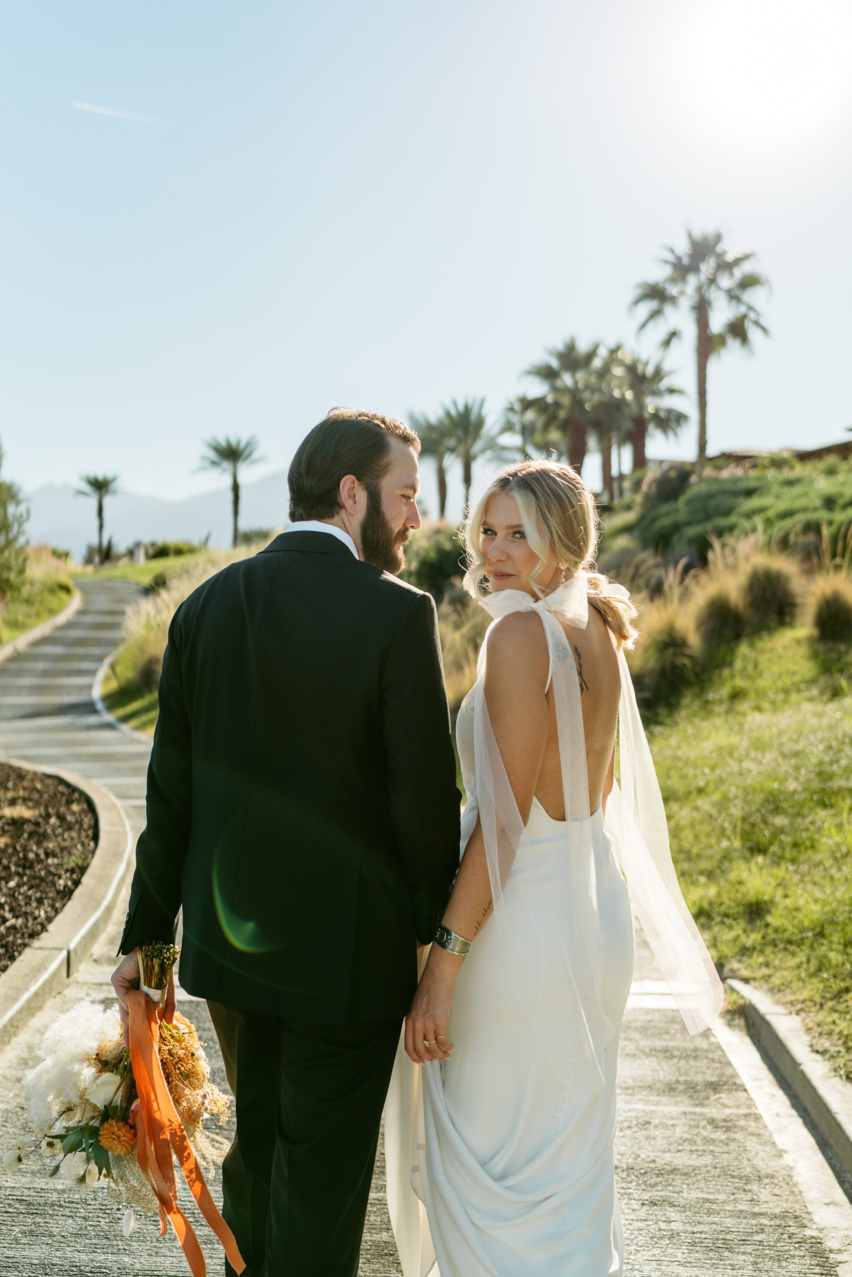 palm springs boho wedding old polo estate